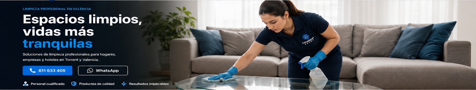 Profesional de limpieza trabajando