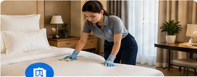 Limpieza profesional de hotel